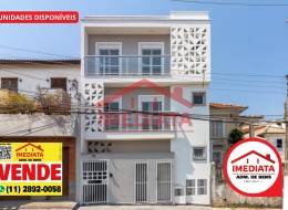 Imediata Imóveis- Administradora de Bens - APARTAMENTO NOVO 1 DORM. - VILA GUILHERME